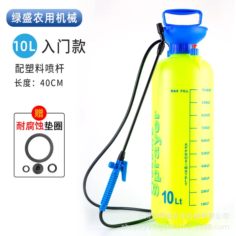 5L 8L 10L Manual Pressure Sprayer Backpack Garden Watering Can Pest Control Insecticide Spray Bottle Agriculture Tool