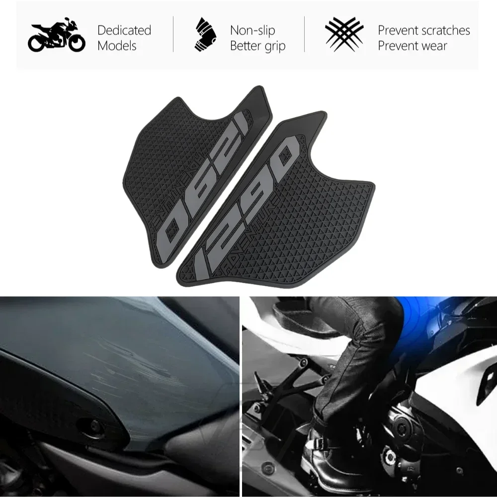Motorcycle Non-slip Side Tank Pad for KTM 1290 Super Adventure (2021-2025)