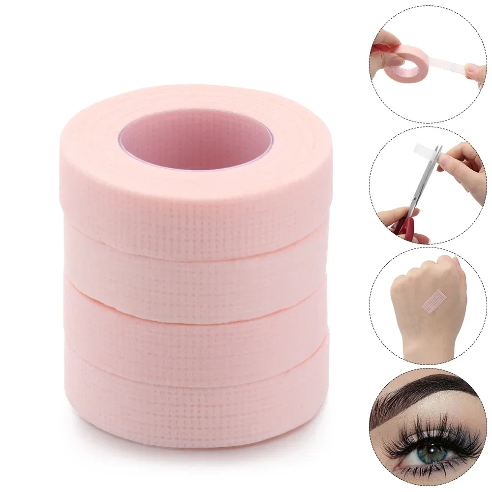 Micropore Lash Tape Eyelashes Extension Tapes Breathable Non-woven Cloth Adhesive Lifting Lashes Accessories Makeup Tool 1 Roll