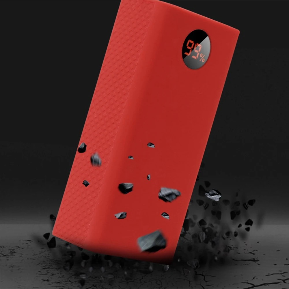 AS95-휴대용 전원 은행 보호 케이스 Romoss Zeus Pea40용 40000Mah 전원 은행 실리콘 케이스