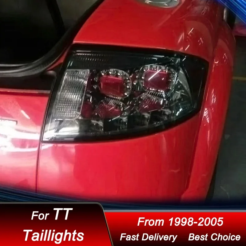 

Pop Car Styling Tail Lights For Audi TT 1998-2005 New Style Full LED Tail Lamp Dynamic Turn Signal Light Tail Lamp Assembly