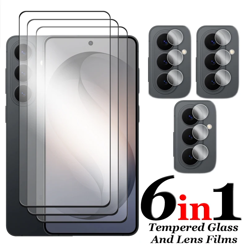 For Samsung Galaxy S26 Glass For S26 S26+ S26 Ultra Tempered Glass Shockproof Soft Silicone TPU Protective Bumper For S26 Film