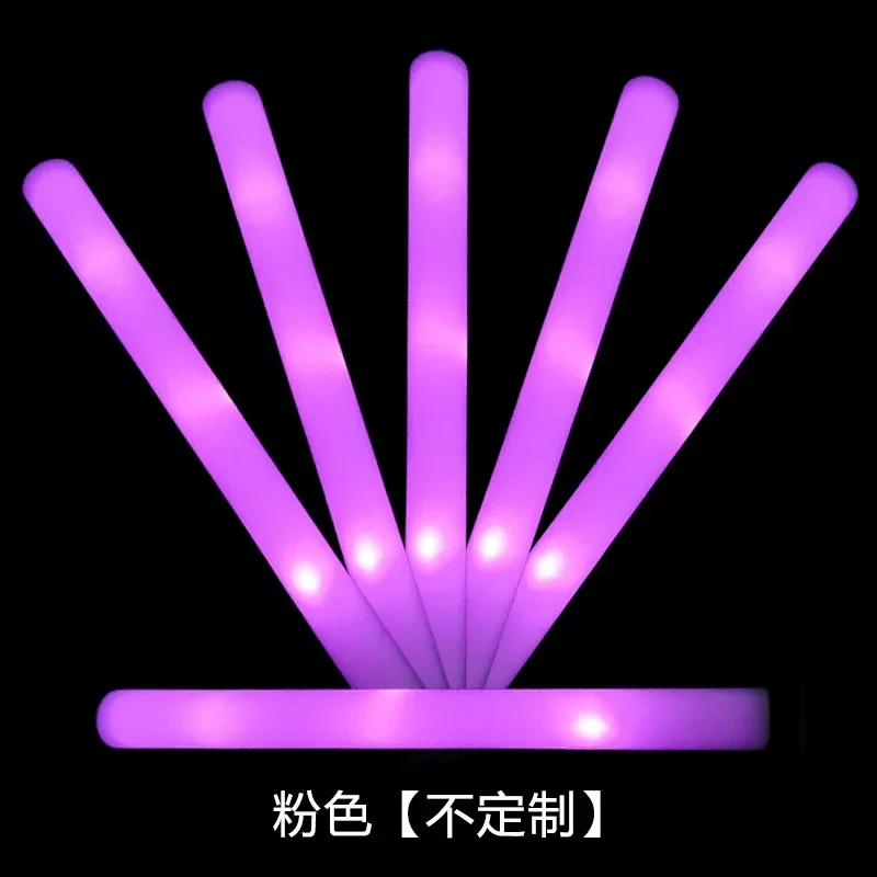 Multicolor concert glowsticks, LED oplichtende foam glowsticks, feestbenodigdheden voor evenementen en feesten