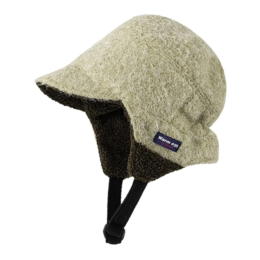 

Fashion Thickened Ear Protection Hat Windproof Cold Proof Fleece Cap Thermal Comfortable Warm Hat Outdoor Cycling