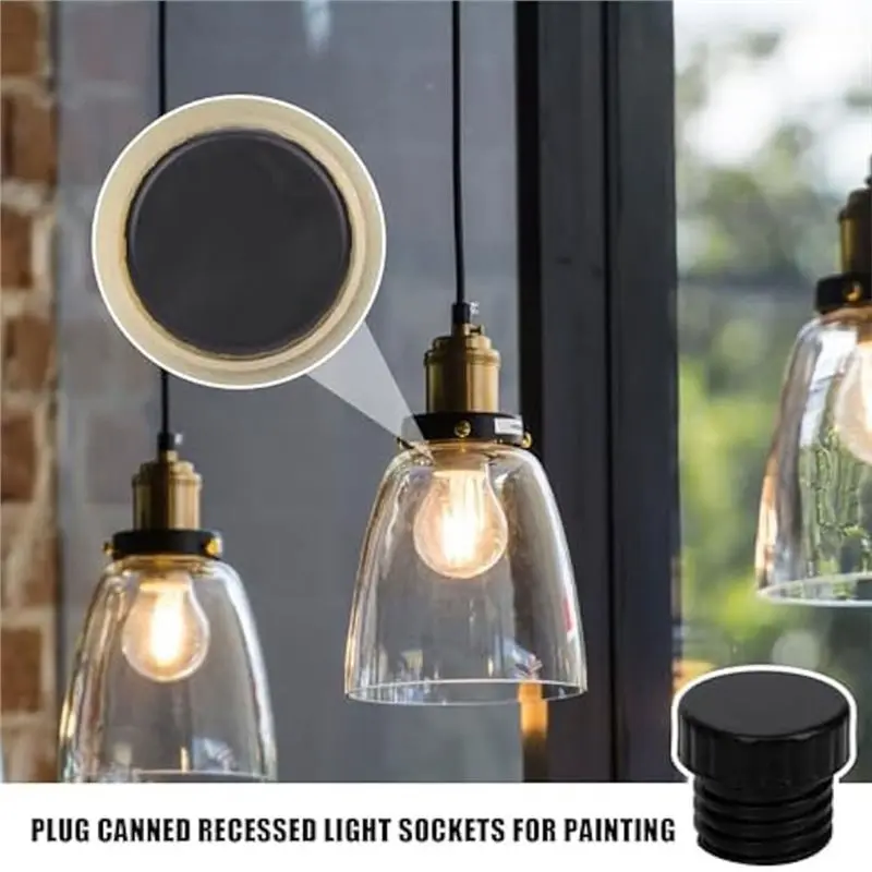 A76I-E26 Light Bulb Socket Cover End Caps 30PCS Light Socket Safety Caps Plug Protective Caps For String Lights