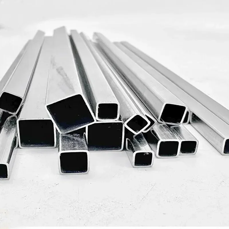 Stainless Steel Square Tube Rectangular Pipe Small Large Various Sizes