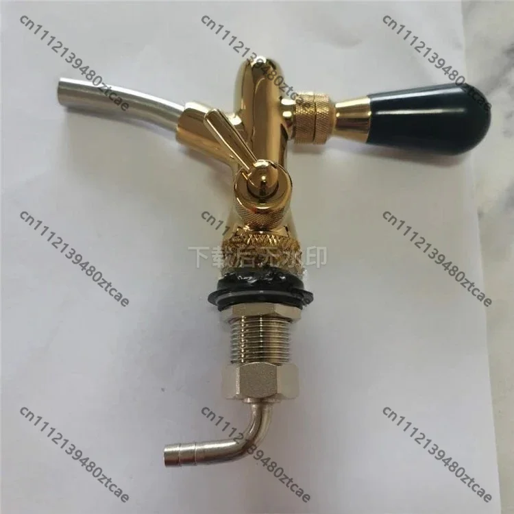 Brass Adjustable Draft Beer Tap G5/8 Thread Beverage Dispensing Machine Bar Equipment Accessory