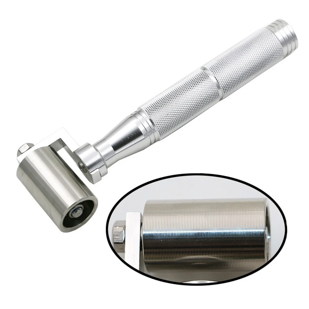 

Stainless Steel Wallpaper Seam Roller Heavy Hand Non-slip Home Decoration Pressure Roller DIY Tool Decorative