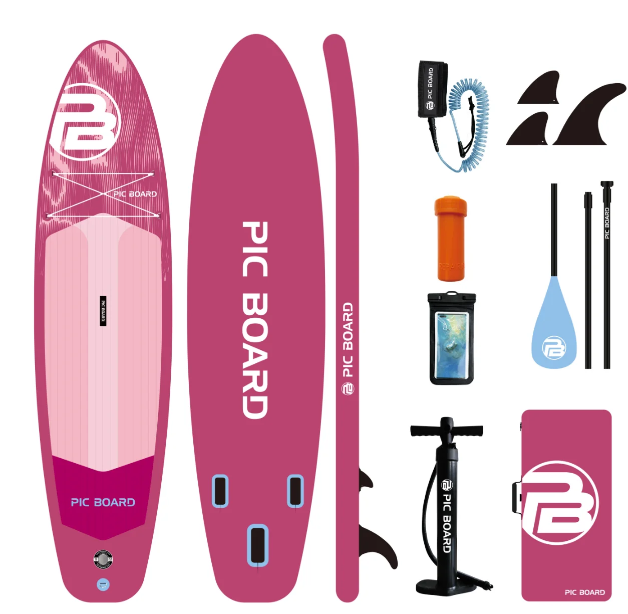 SUB Waterproof Inflatable Paddle Board 11'6''x34''x6''Adult Standing Style Aquatic Fishing With Accessories SUP сапборд
