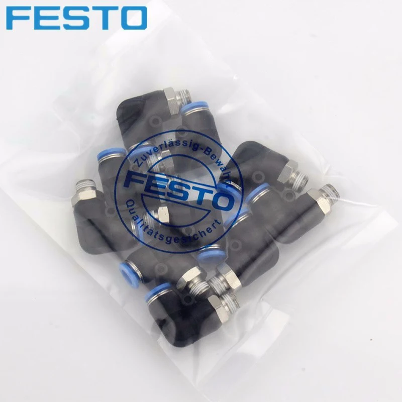 10pcs QSL joints FESTO Push in Fittings QSL-1/8-1/4-3/8-1/2-4-6-8-10-12-16