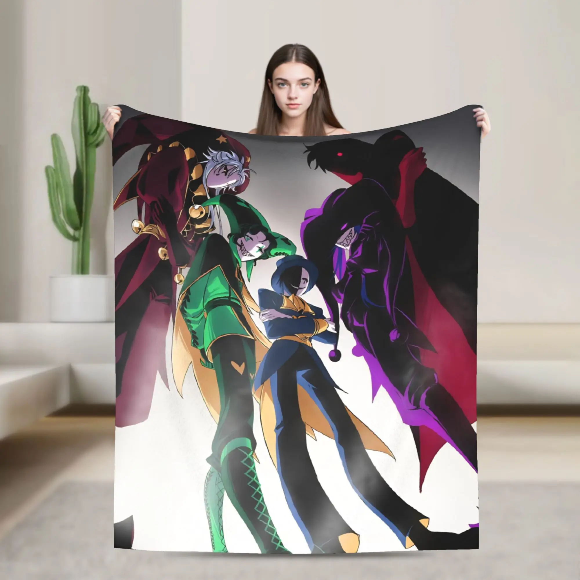 The Freak Circus Blanket Super Soft Warm  Throw Blankets for Sofa 50x60 Inch Multi-size Plush Thin Quilt