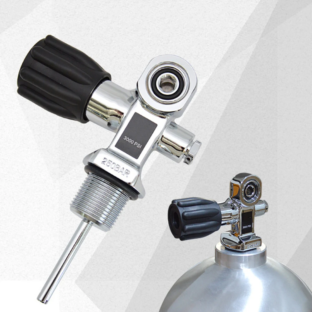 Explosion Proof Valve Interface Type DIN for yoke Dual Purpose Cylinder Bottle Product Name Scuba Diving Tank Valve