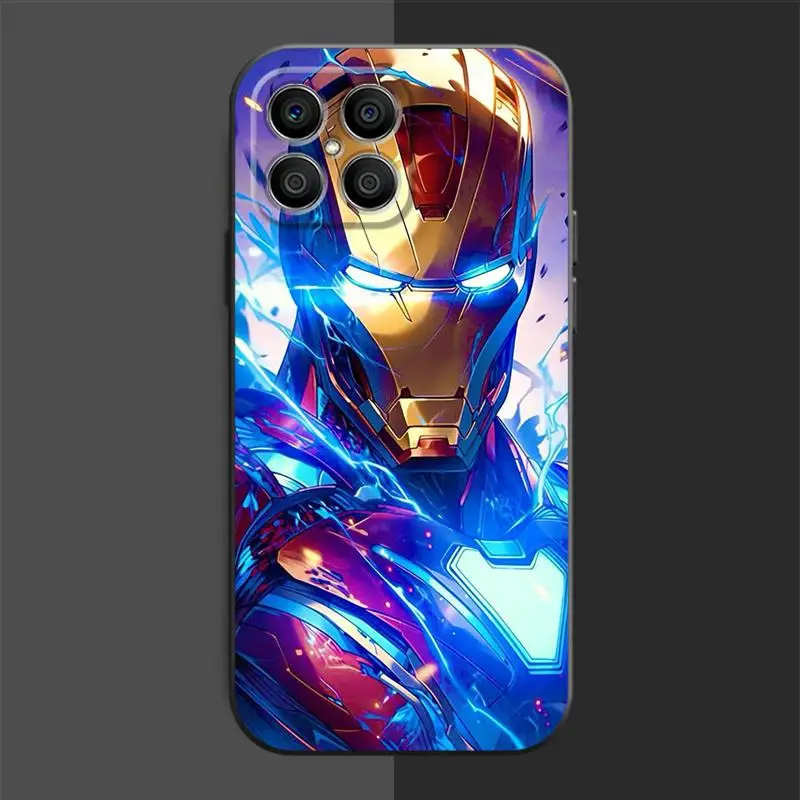 Marvel Hero Ironman Case for Huawei Honor X8 X8a 90 Lite X9a 8a 70 X7 Magic5 Pro X6 X6a P30 P20 P40 Soft Funda Phone Cover