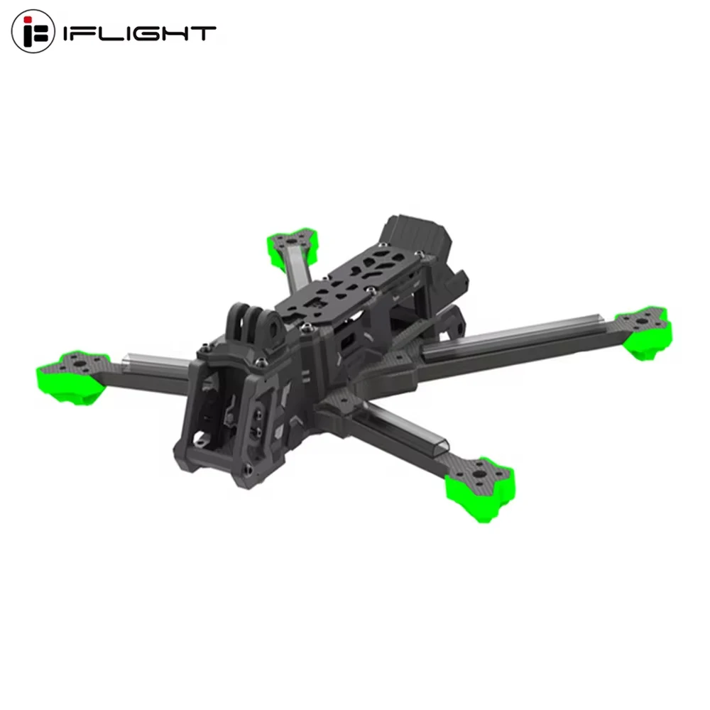 IFlight Nazgul Evoque F5 V2 FPV Frame Kit 5inch F5D / F5X HD / Analog(Squashed-X / DeadCat)with 6mm arm for RC Racing Drone