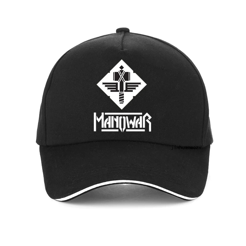 

RARE MANOWAR Kings Of Metal VTG 1989 men hat fashion summer men women rock caps Unisex snapback hats gorras