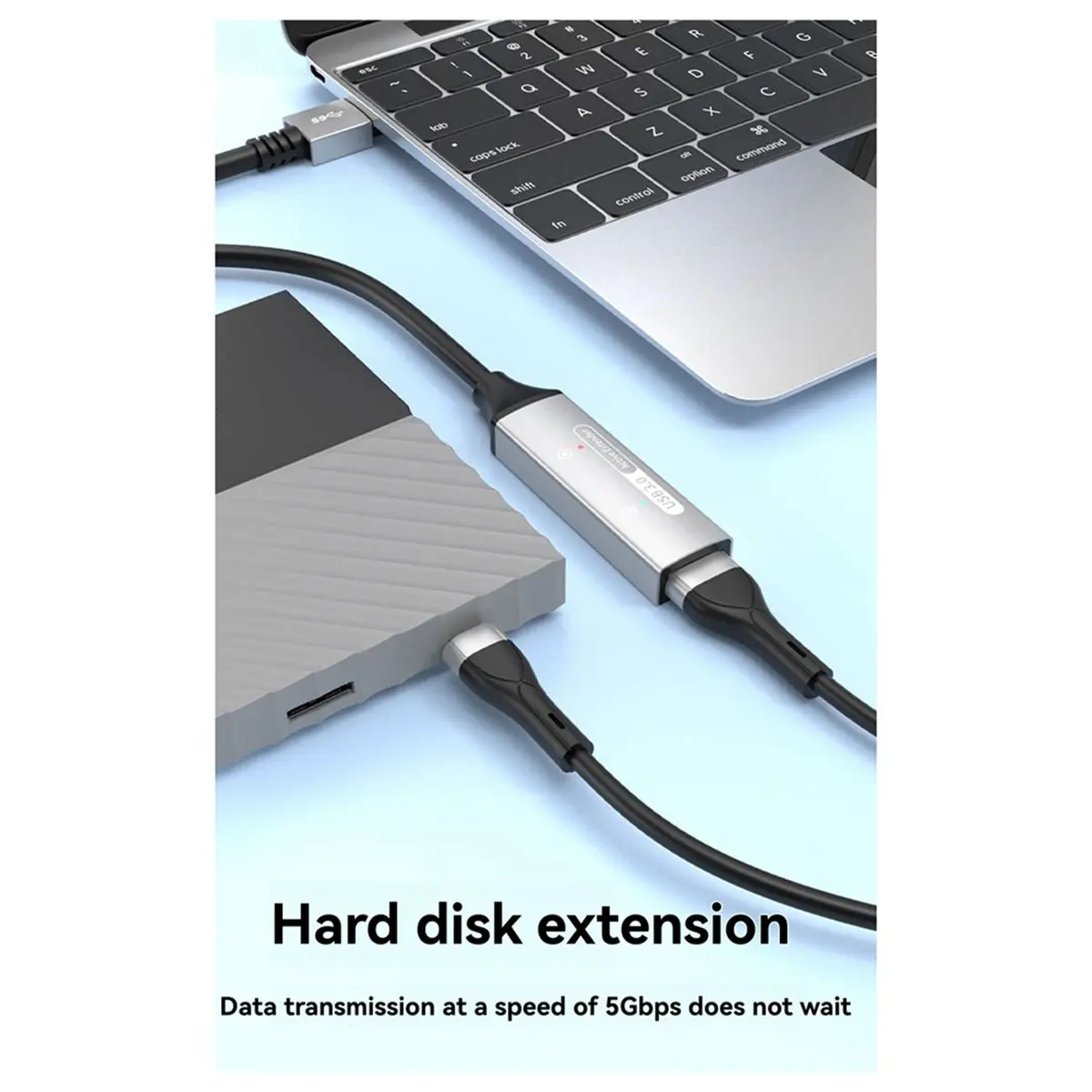 Punctual- USB 3.0 Active Extension Cable with Booster Active USB 3.0 Extender Cable USB 3.0 Extension Cord Male to Female 20M