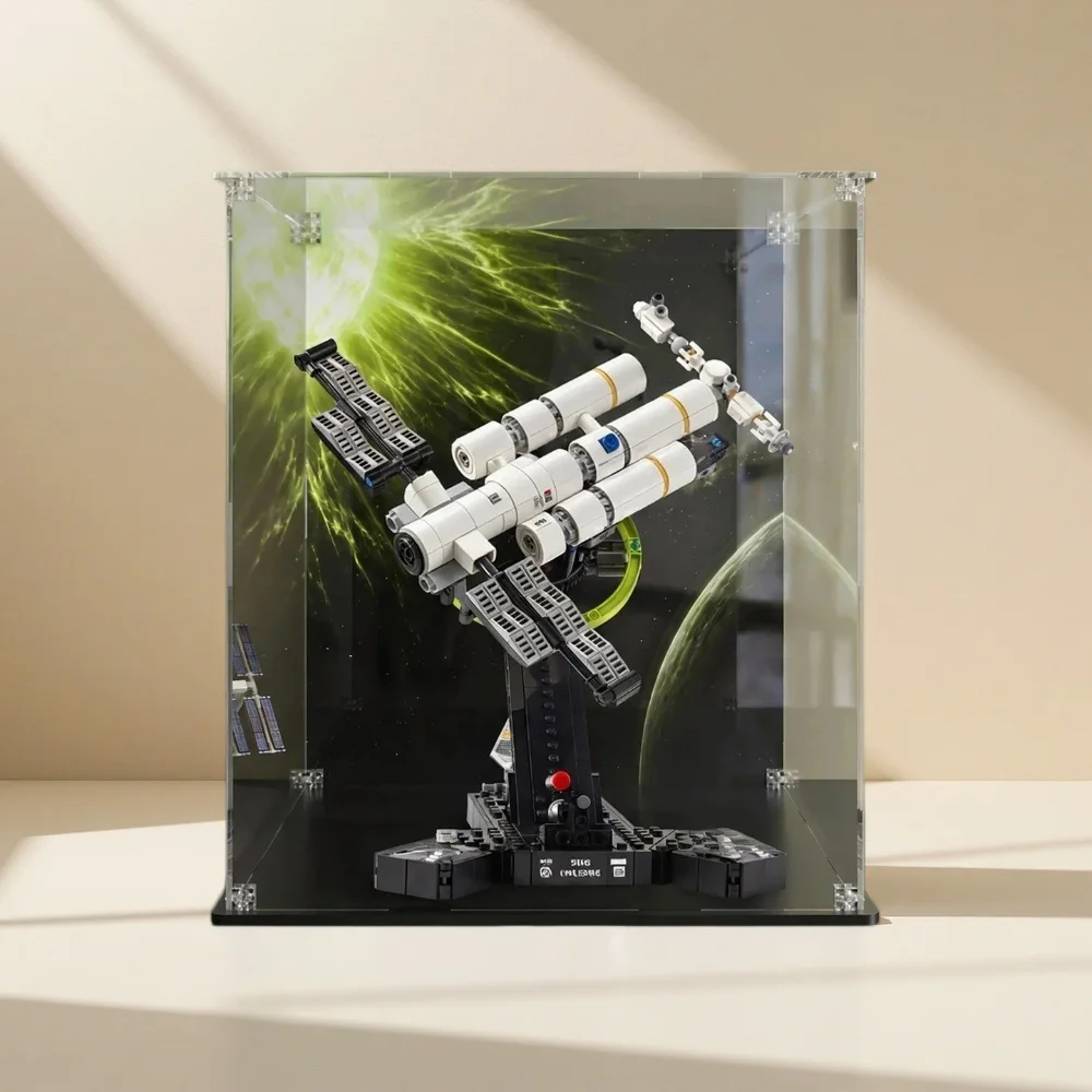 

New Acrylic Dustproof Display Box for lego 11389 Project Hail Mary Display Case Storage Box Organizer(Lego Set not Included)