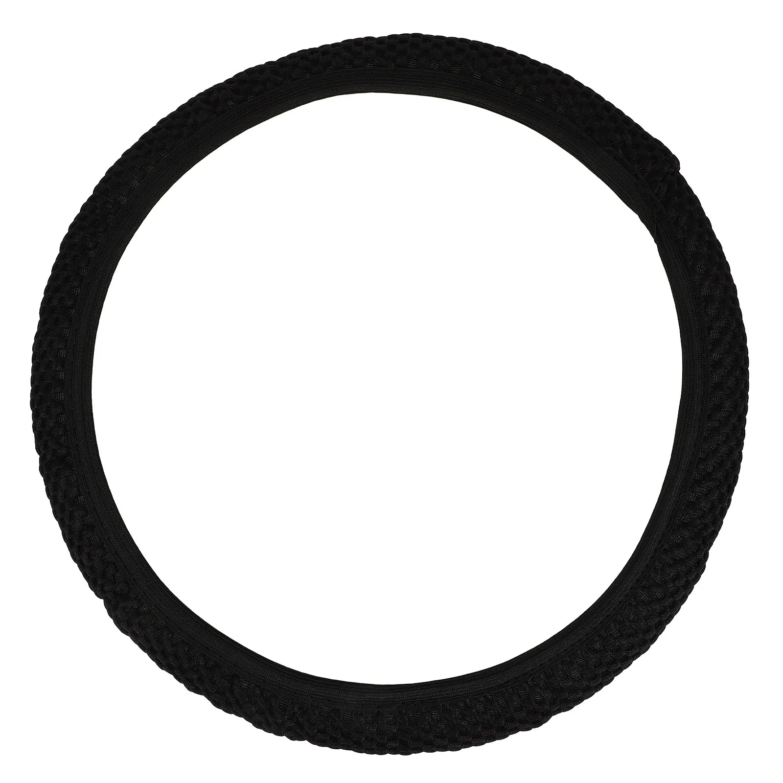 

15 Inch Steering Wheel Cover Breathable Mesh Fit Medium Car 37-39Cm Non-Slip Sweat-Absorbing Design for Suv Auto Accessories