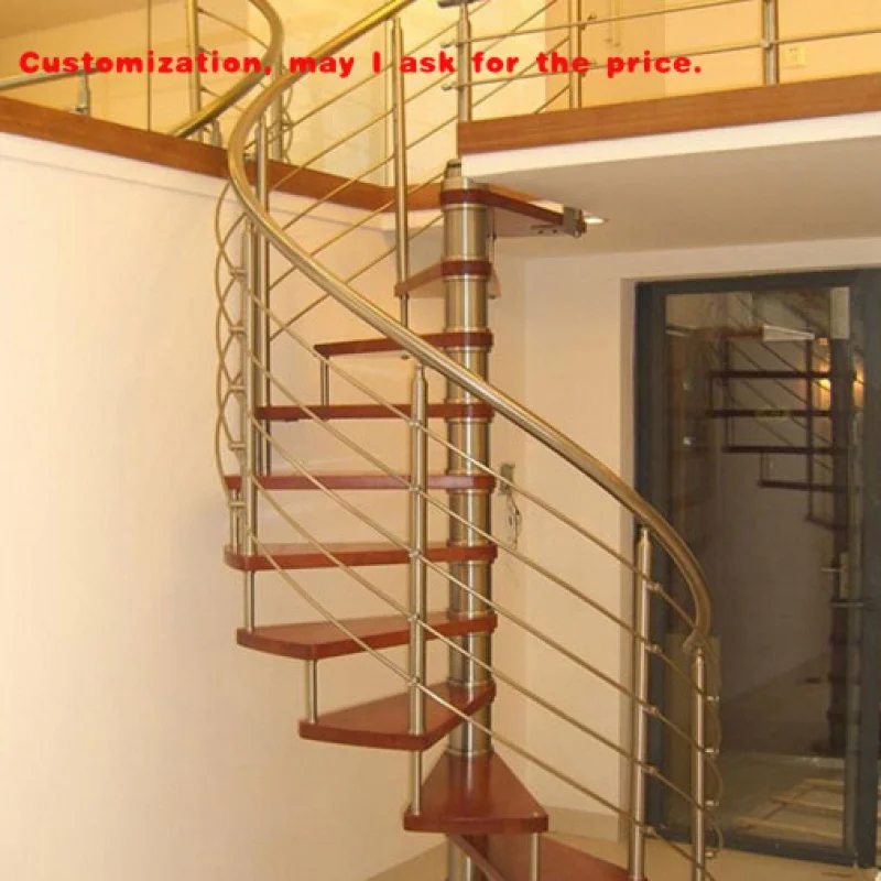 

на заказ.Красиво изготовленные вращающиеся стальные индивидуальные сборные металлические лестницы, изогнутая лестница