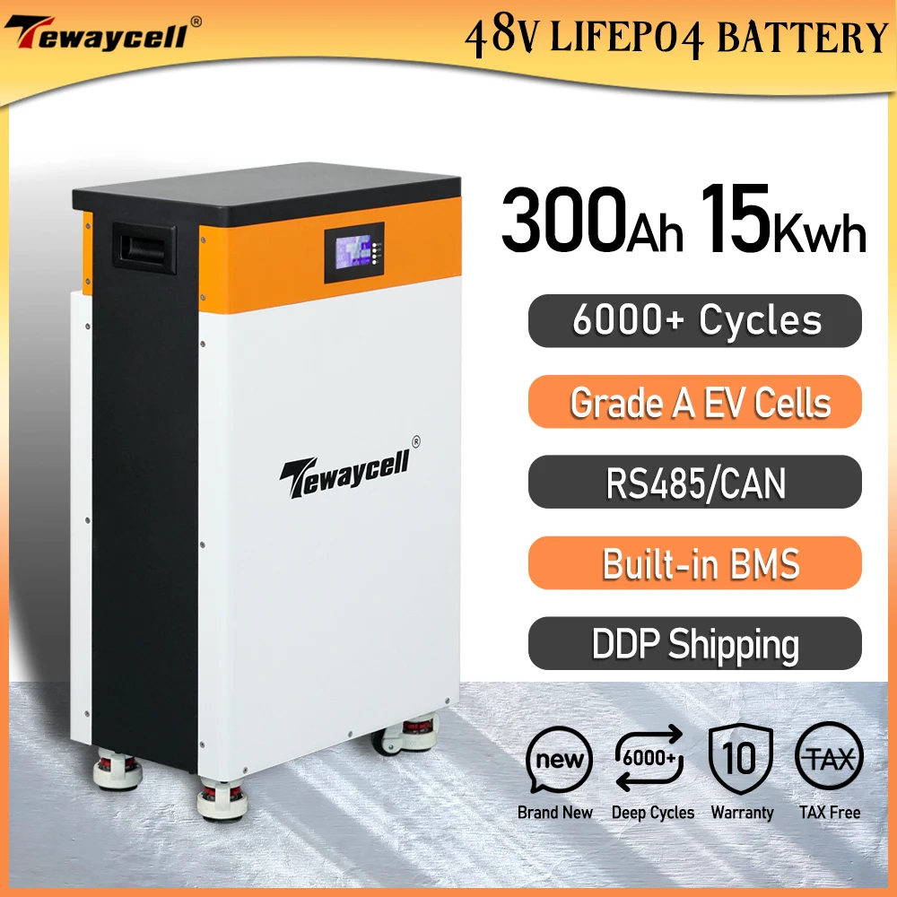 Tewaycell-batería Lifepo4 de 48