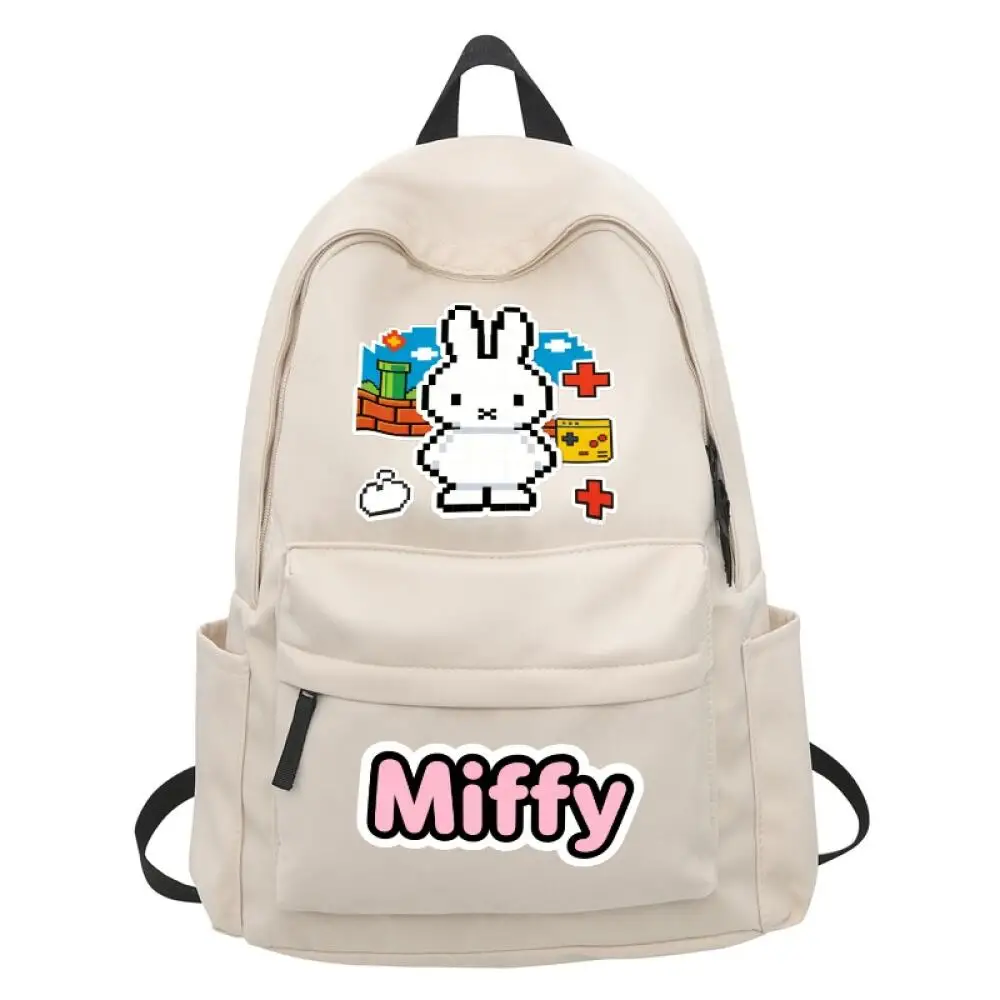 กระเป๋าเป้เดินทางแบบลำลองน้ำหนักเบามิฟฟี่สำหรับผู้ชายและผู้หญิงกระเป๋าเป้นักเรียนความจุขนาดใหญ่การ์ตูนของขวัญน่ารัก