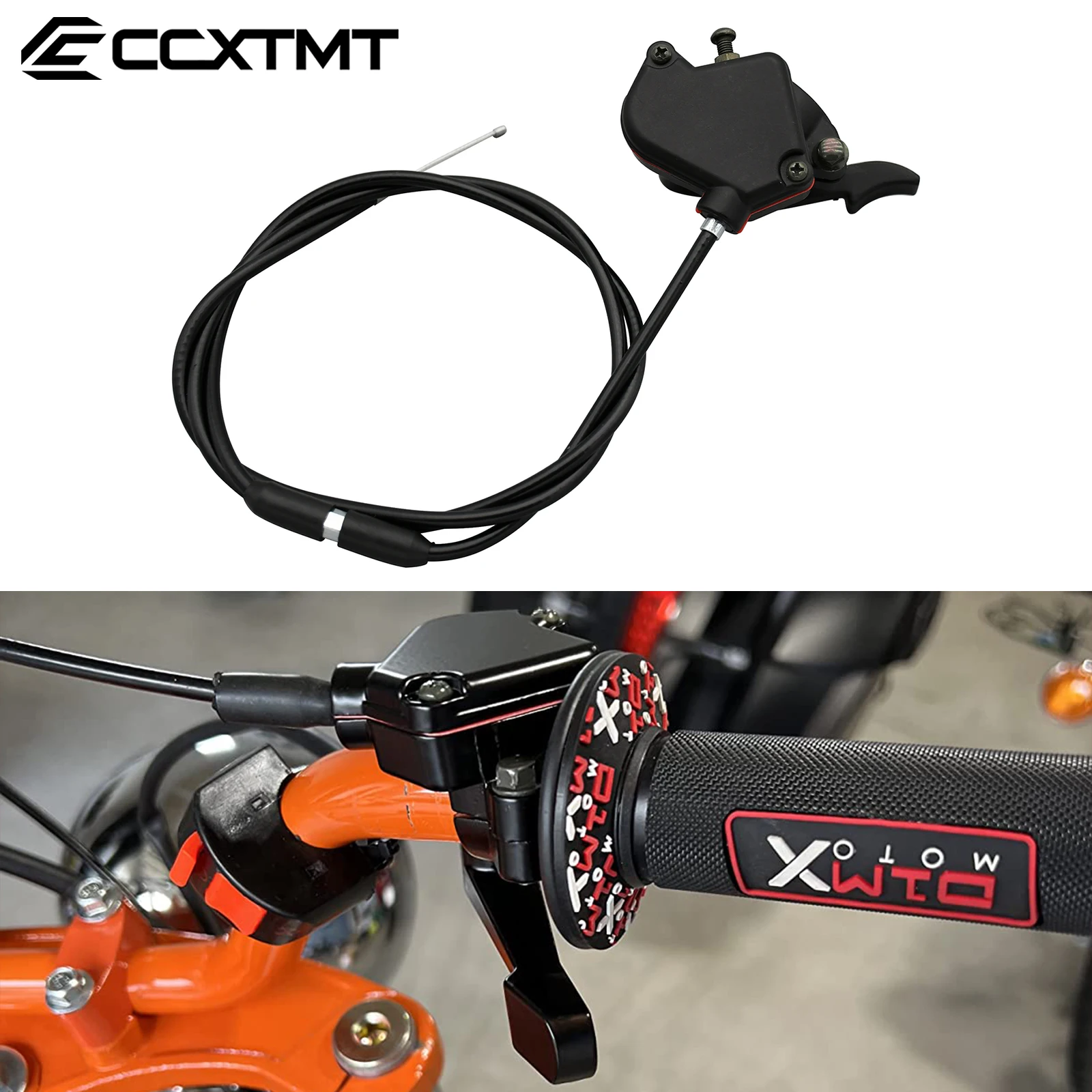 

22mm Throttle Lever Thumb Controller Accelerator Throttle Cable Assembly For 50cc 70cc 80cc 125cc 150cc 200cc 250cc 300cc ATV