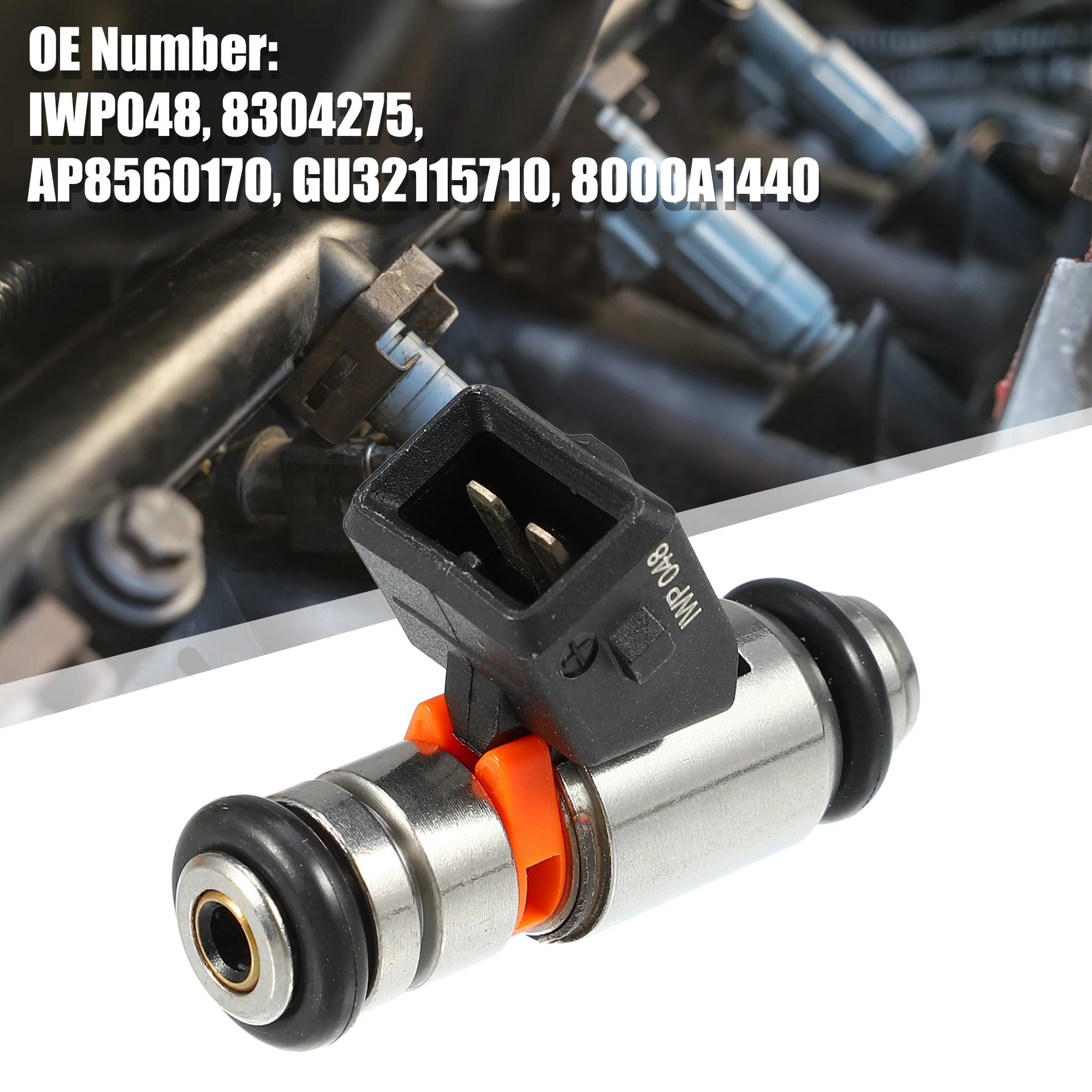 UXCELL 4pcs IWP048 Fuel Injector for Aprilia Atlantic Sprint Scarabeo 400 2005-2008