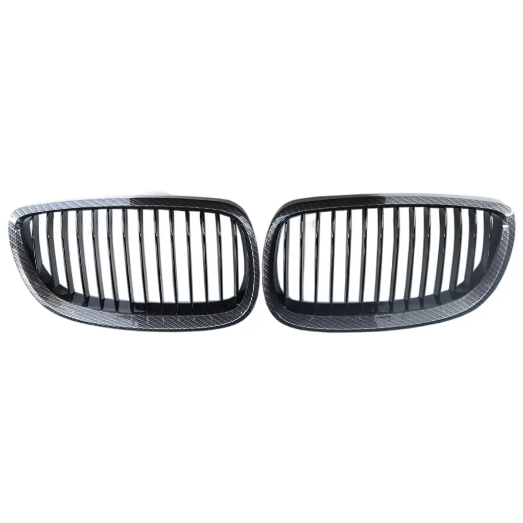 Front Bumper Grille for BMW 3 Series Compatible Kidney Decorative Frame Automotive Automatic 51137157277 for Coupe E93 E90