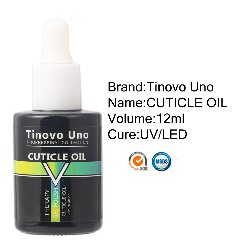 Tinovo Uno Cuticle Oil Nail Art Treatment 12ML Fruit Flavor Essential Oil Nail Care Repair Strengthener Revit Foot Toe Pedicure