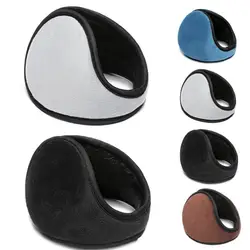 Unisex Windproof Riding Earmuffs Men Women Ear Warm Protector Thicken Plush Lining Ear Warmers Outdoor Cycling Warm Soft Ear Muf
