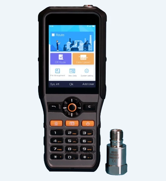 Handheld Vibration Meter with Temperature Instrument