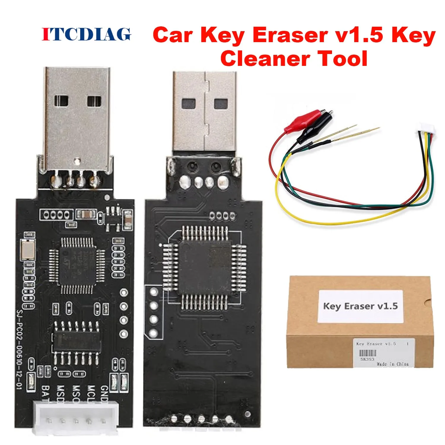 Car Key Eraser V1.5 Key Cleaner Tool Used to Unlock Remotes Diagnostic Tool Erase Memory and Prepare Car Key to Reuse