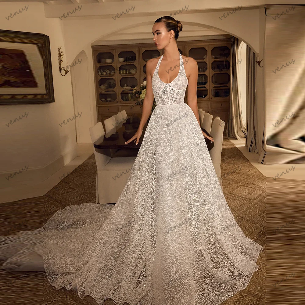 Vintage Brautkleider, A-Linie, Spitze, abgestufte Brautkleider, ärmellos, rückenfrei, Roben für Frauen, Vestidos de Novia, individuell gestaltet