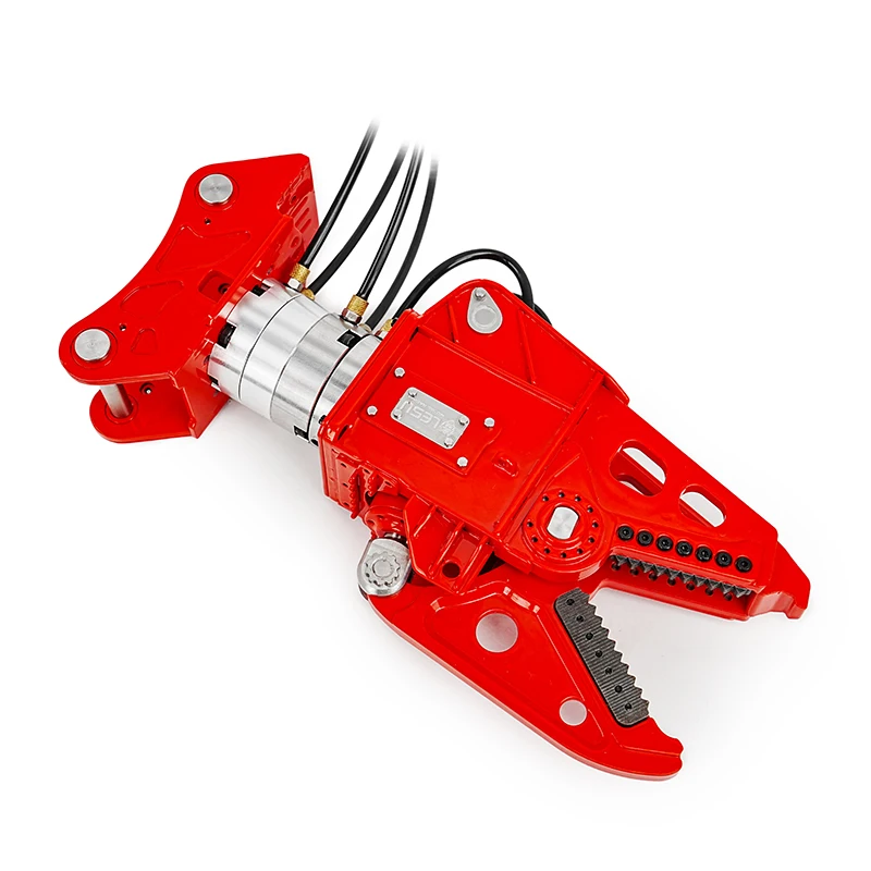 

270° Rotatable Hydraulic Shear Metal Clamp for Toys 1/14 LESU ET35 LR960 ZX490 ET30H ET26L LR945 SK500 374F RC Excavator Digger