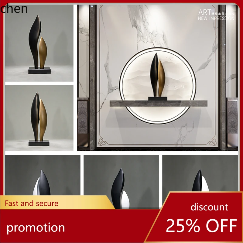 

HTT Entryway Decorative Ornaments Soft Decoration High-End Niche Living Room Wine Cabinet Luxury Minimalist Small Sculptures