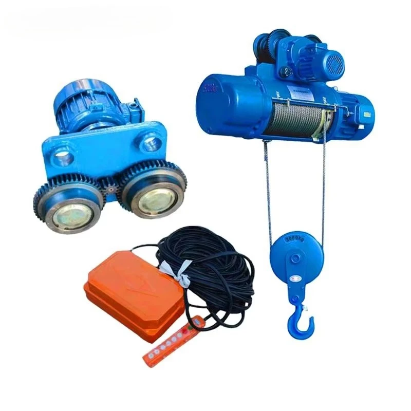 Electric Hoist 15 Ton Heavy  Wire Rope Electric Hoist 30T 50T Double Speed CD/MD Hoist Lifting Machine