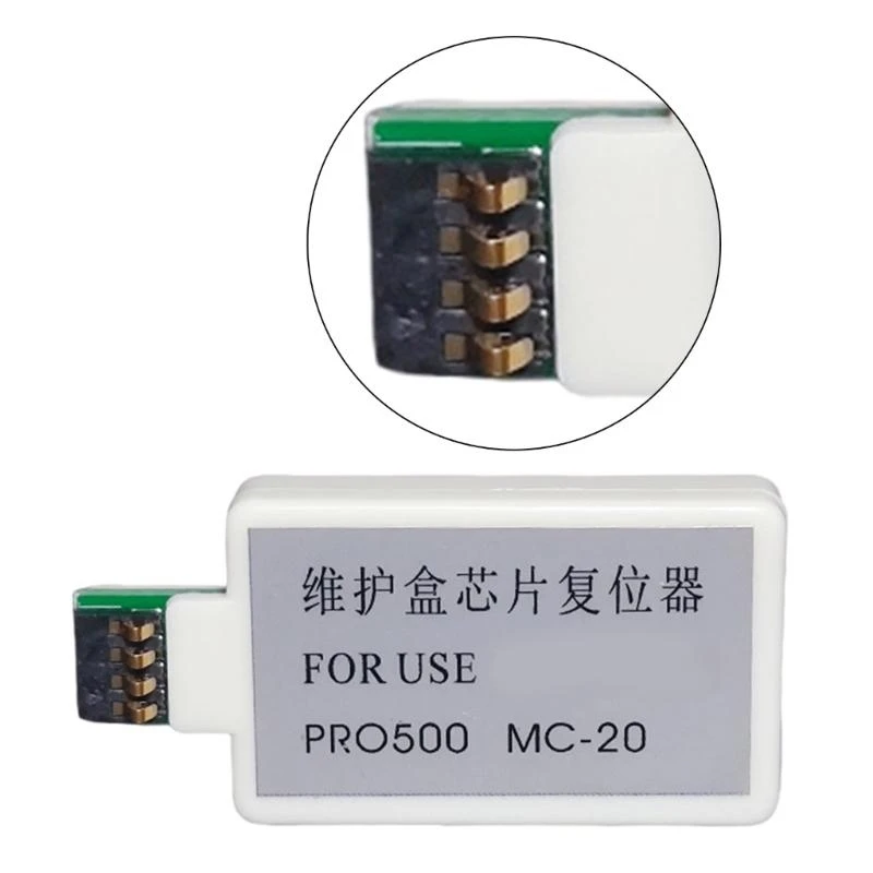 

652F Maintenance MC-20 MC 20 Chip Resetter Tool for 500 1000 Printers Cartridge Chip Collector Accessories