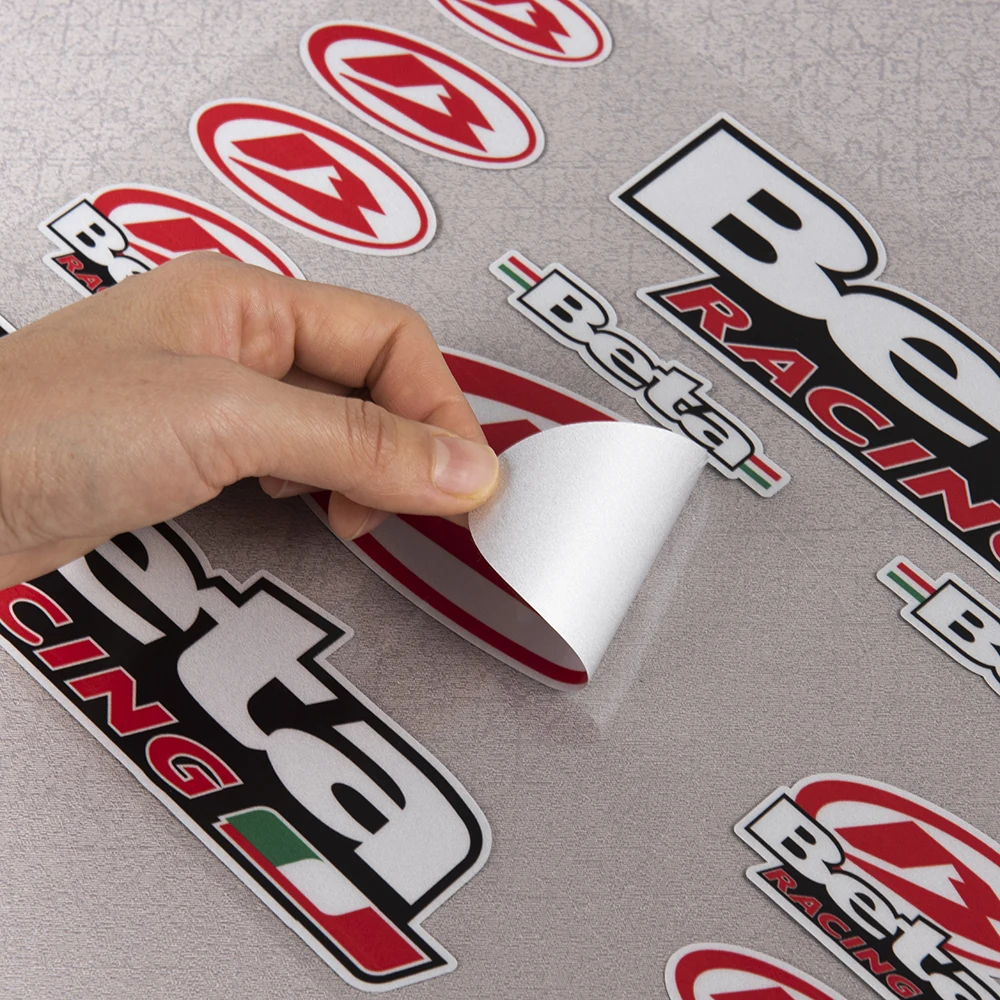 Reflektierende wasserdichte 12-teilige Beta Racing Aufkleber Motorrad Auto Aufkleber Vinyl Grafik Kit selbstklebende Fensterdekoration – Detail 9