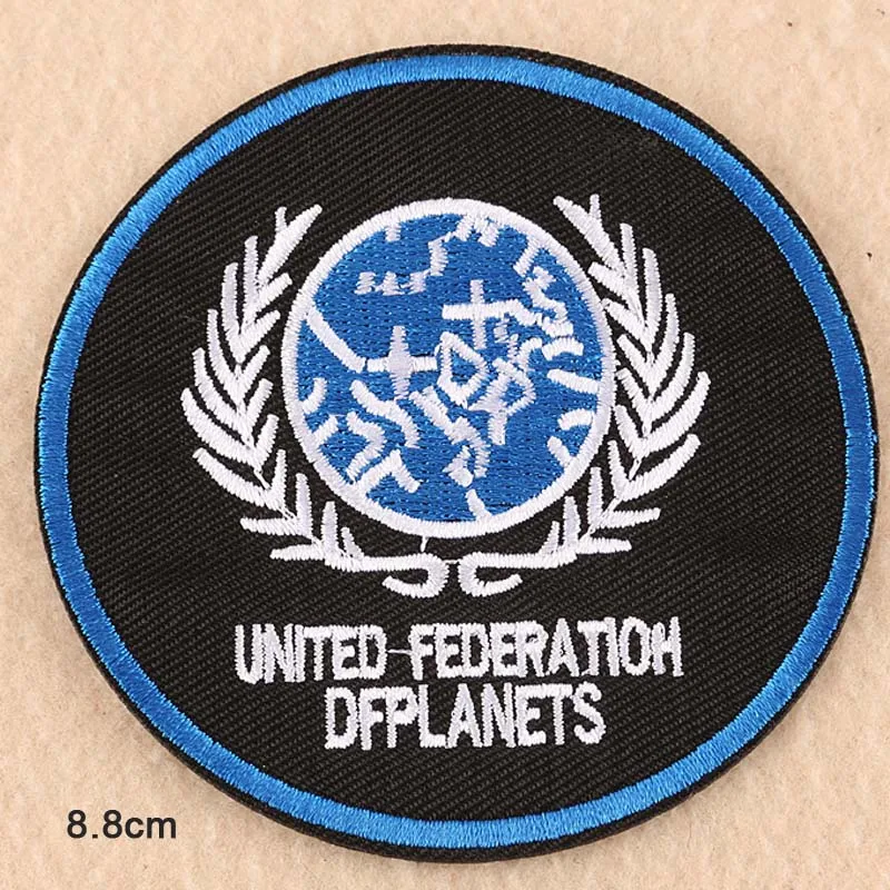 High Quality Space Apollo Military Force Theme  Iron On Embroidered Clothes Patches For Clothing Stickers Garment Wholesale