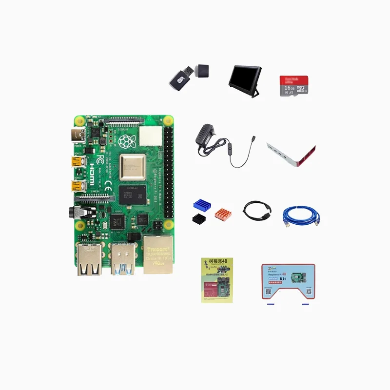 لوحة تطوير Raspberry Pi 4B، مجموعة تعلم التطوير