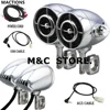 ブラッククロスキャウオーディオスピーカー、Hi-fiサウンド、mp3、wma、Bluetooth、USB、ハーレーツーリングxl用の合成電話、1 