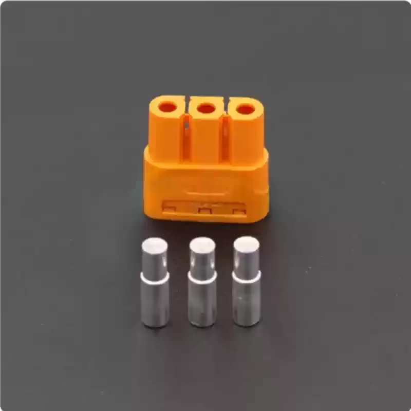 MR90 Lithium Amass 500V Connectors Lock Is Copper Wire LCC40 DC Plug Compatible with IP65 Silver-plated BatteryMale and Female