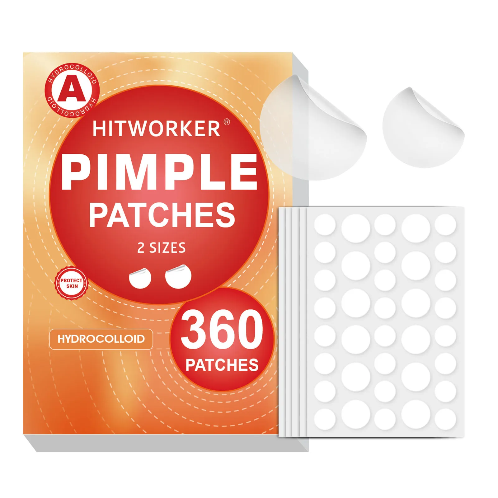 رقعة حب الشباب الغروانية المائية، جوهر العناية لتنظيف الوجه، ملحق الأدوات، غير مرئي ومقاوم للماء، مناسب لجميع أنواع البشرة