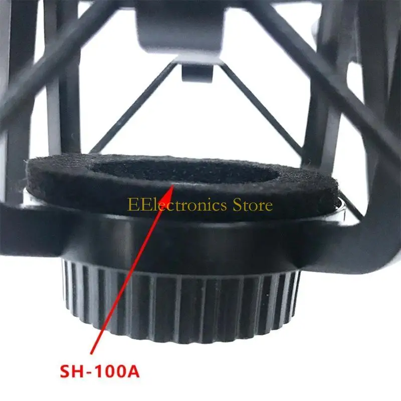 B03C Universal Mic Microphone Shock Mount Adjustable Clip Holder Stand Recording Bracket Professional