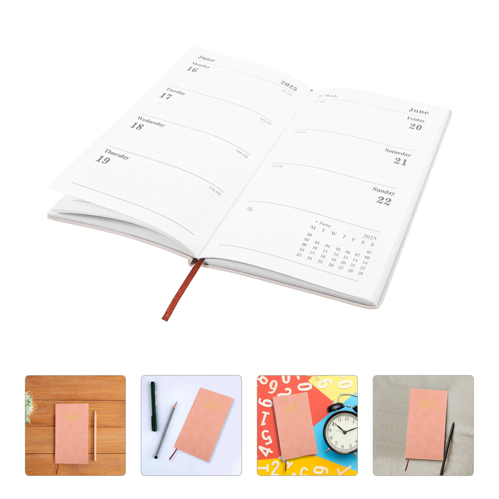 

Agenda Book Planner Notebook Academic Convenient Writing Time Management Calendar Daily