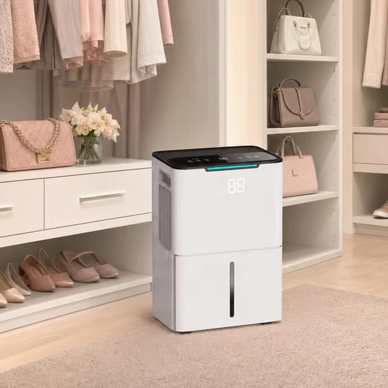 25 Pints Dehumidifier For Office Air Dryer Home Moisture Absorber Ultra Quiet With Smart Sensor Auto Shut Off