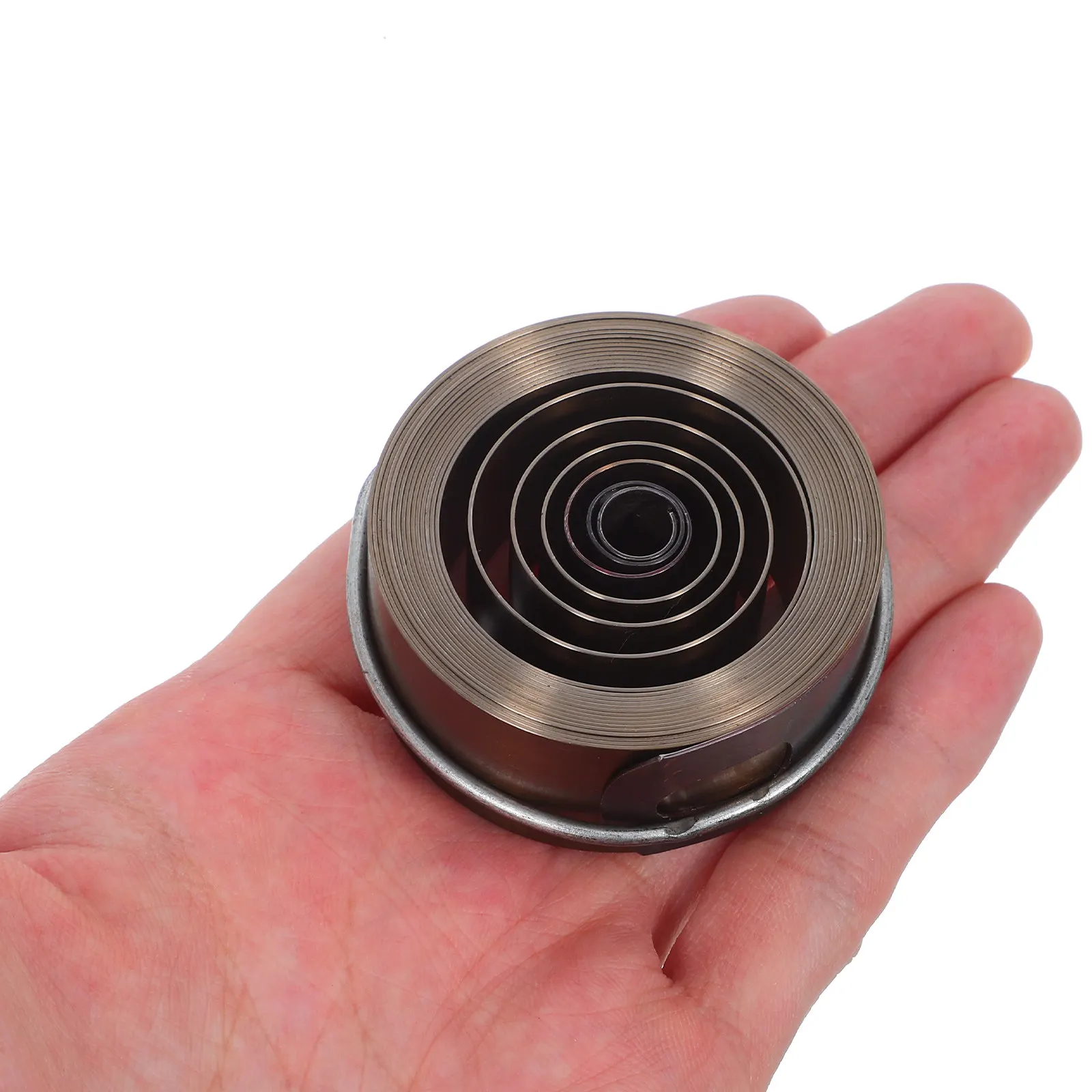 Resorte de Repuesto para Reparación de Relojes, Caja de Resorte Principal para Relojes de Cuerda, Relojes de Cuarzo, Resortes Metálicos, Piezas de Reparación de Relojes DIY