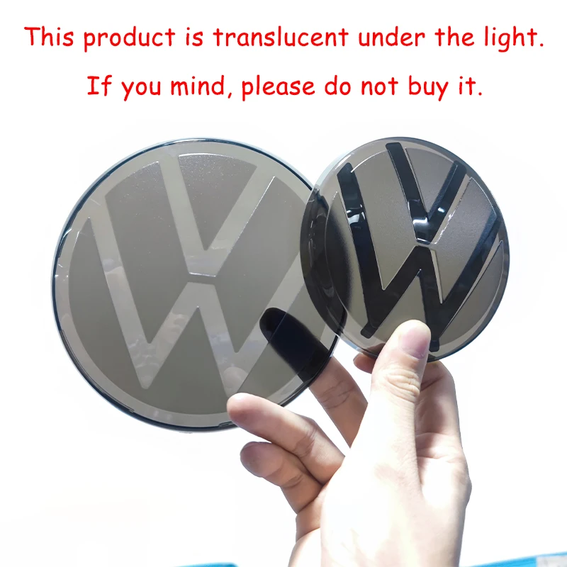 For Volkswagen VW Tiguan 2017 2018 2019 2020 Car Front Radiator Grille Logo Decoration Cover Rear Trunk Lid Badge Sticker Decal