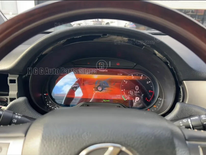 

12.3inch Digital Dashboard Panel FOR Lexus GX400 GX460 GX470 2010 2011-2021 Full LCD Speedometer Cluster Virtual Cockpit Linux