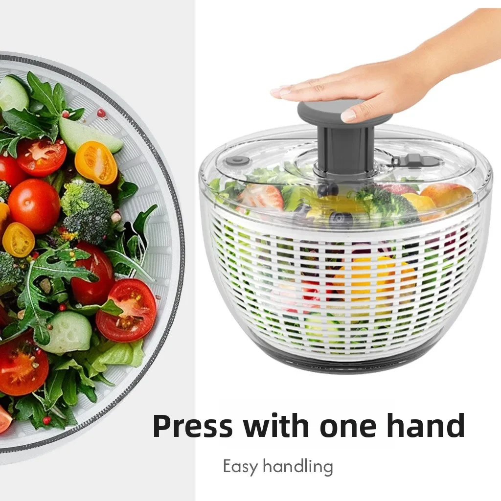 

CL household multi-function press vegetable dehydrator salad meal fruit and vegetable dehydrator kitchen drain basket drying